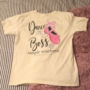 Simply Southern Yellow Tee